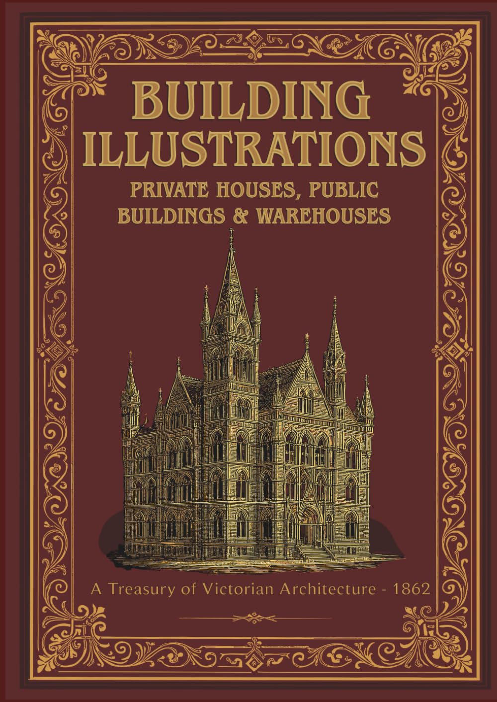 Buildings Illustrated: Private Houses, Public Buildings & Warehouses (1862)