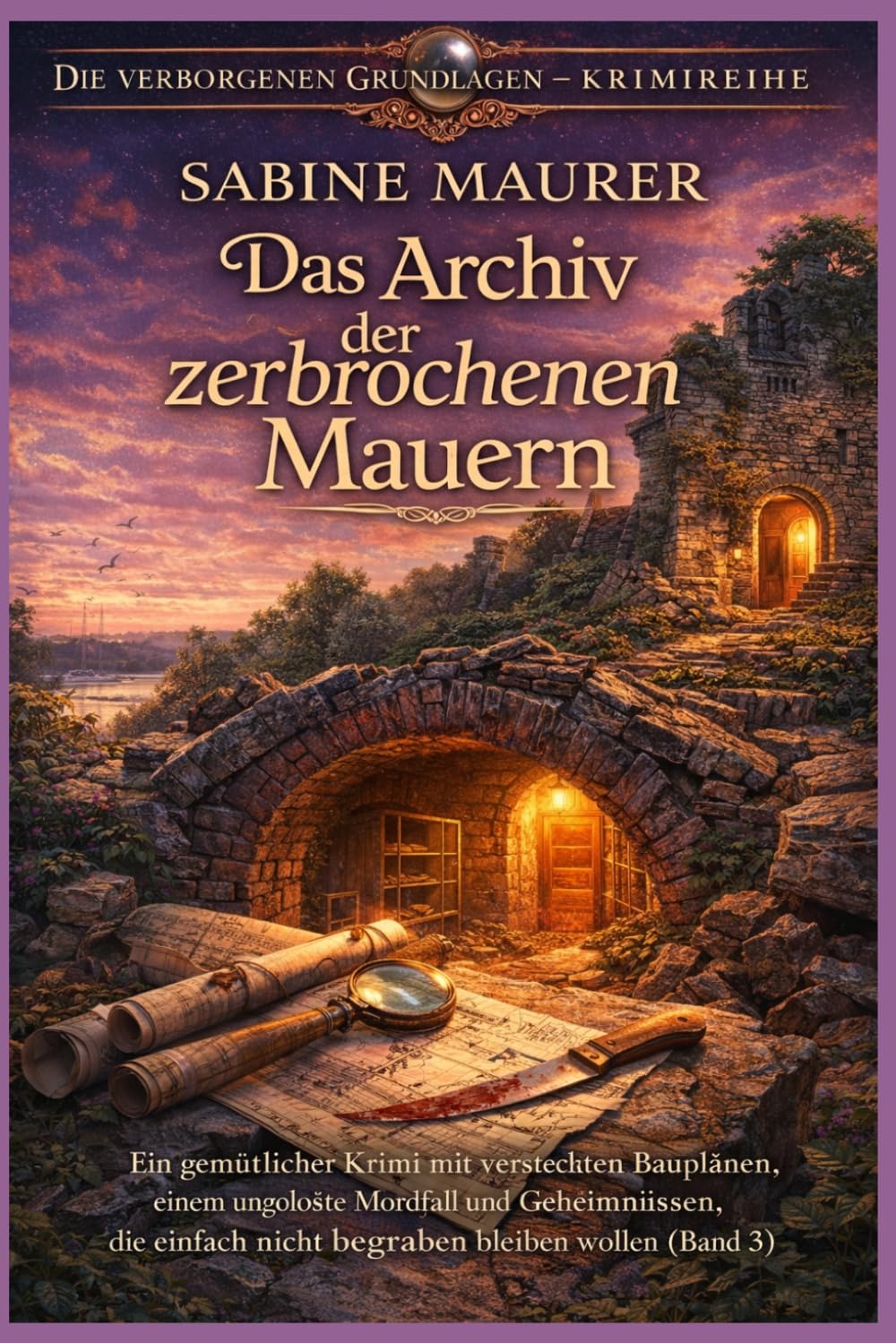 Das Archiv der zerbrochenen Mauern: Ein gemütlicher Krimi mit versteckten Bauplänen, einem ungelösten Mordfall und Geheimnissen, die einfach nicht ... 3) (Die verborgenen Grundlagen – Krimireihe)