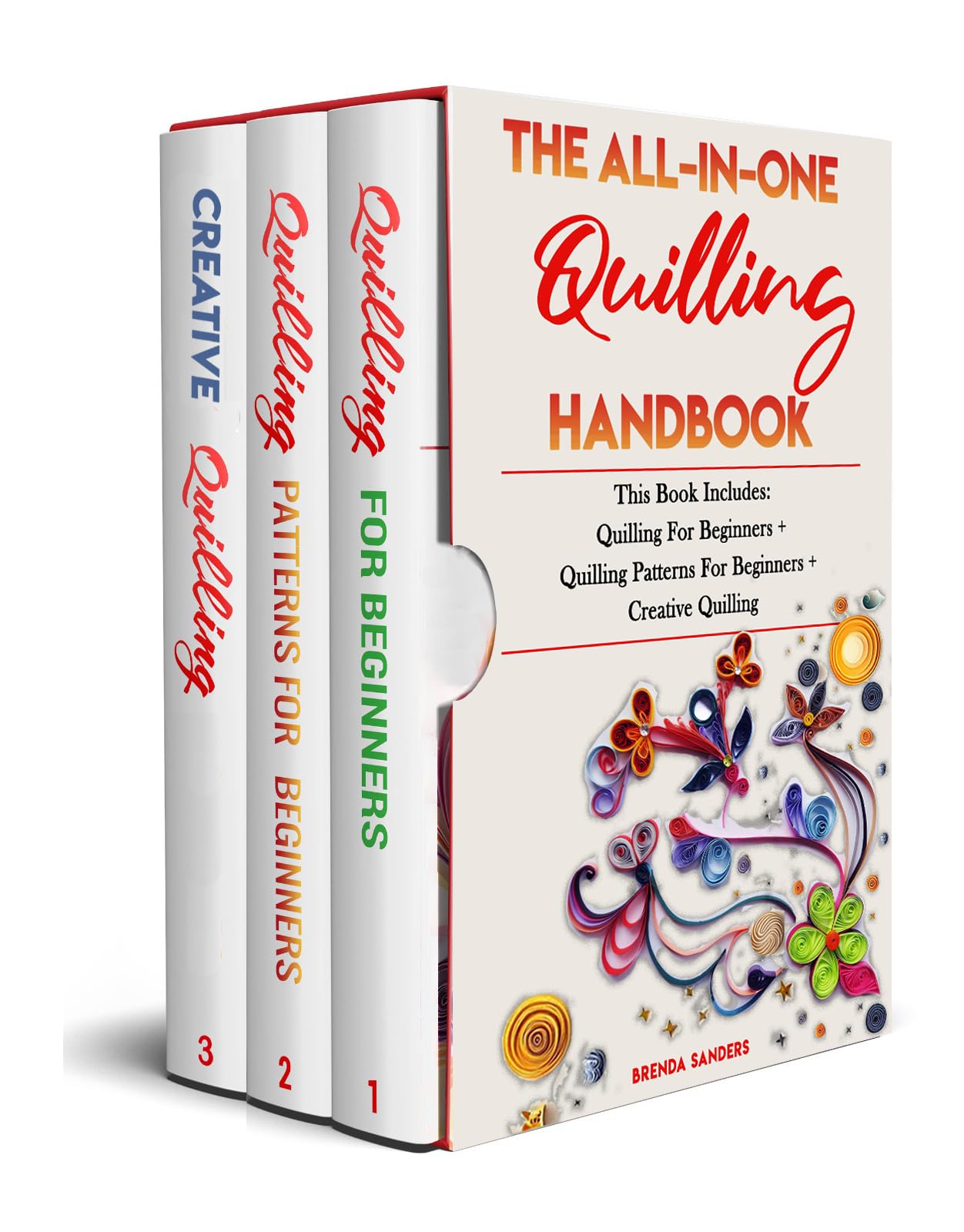 Livre de quilling complet avec modèles et techniques créatives pour débutants