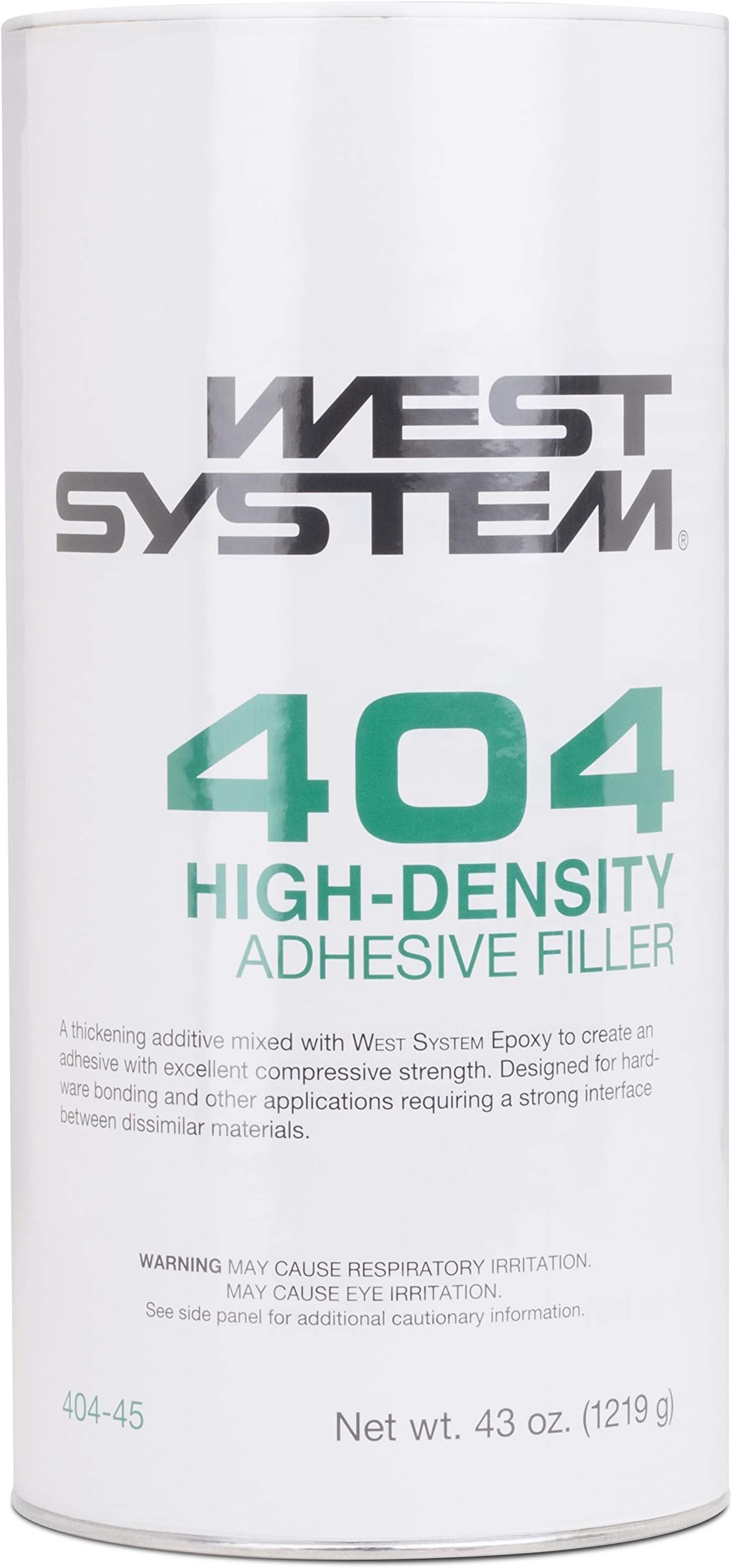 West System 40445 High Density Filler-43 Oz