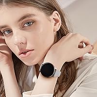 Vista 22 de 3 Pack Slim Sport Bands for Samsung Galaxy Watch Active 2 / Samsung Galaxy Active Watch 40mm 44mm, Soft Liquid Silicone Waterproof Straps for