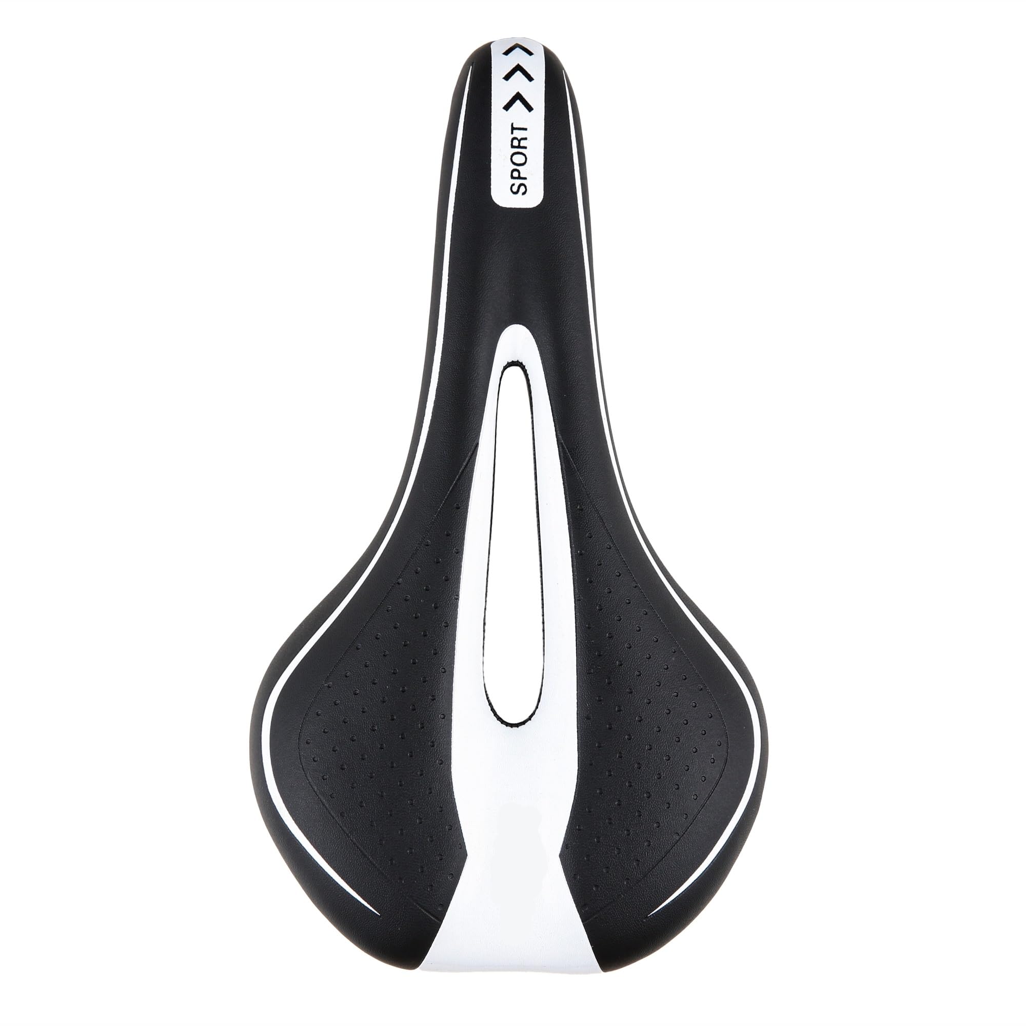 JIASHUNHE Bike Seat Bike Seat Comfortable Bicycle Saddle With Ergonomic Zone For Men & Women Universal Fit For BMX, MTB & Road(White)