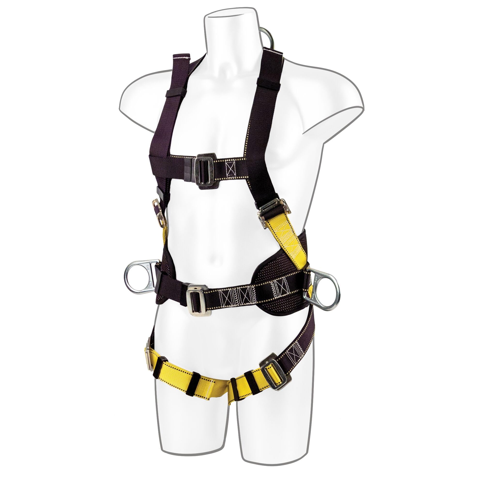 Portwest Arnés Portwest Confort Plus De 2 Puntos, Color: Negro, FP15BKR
