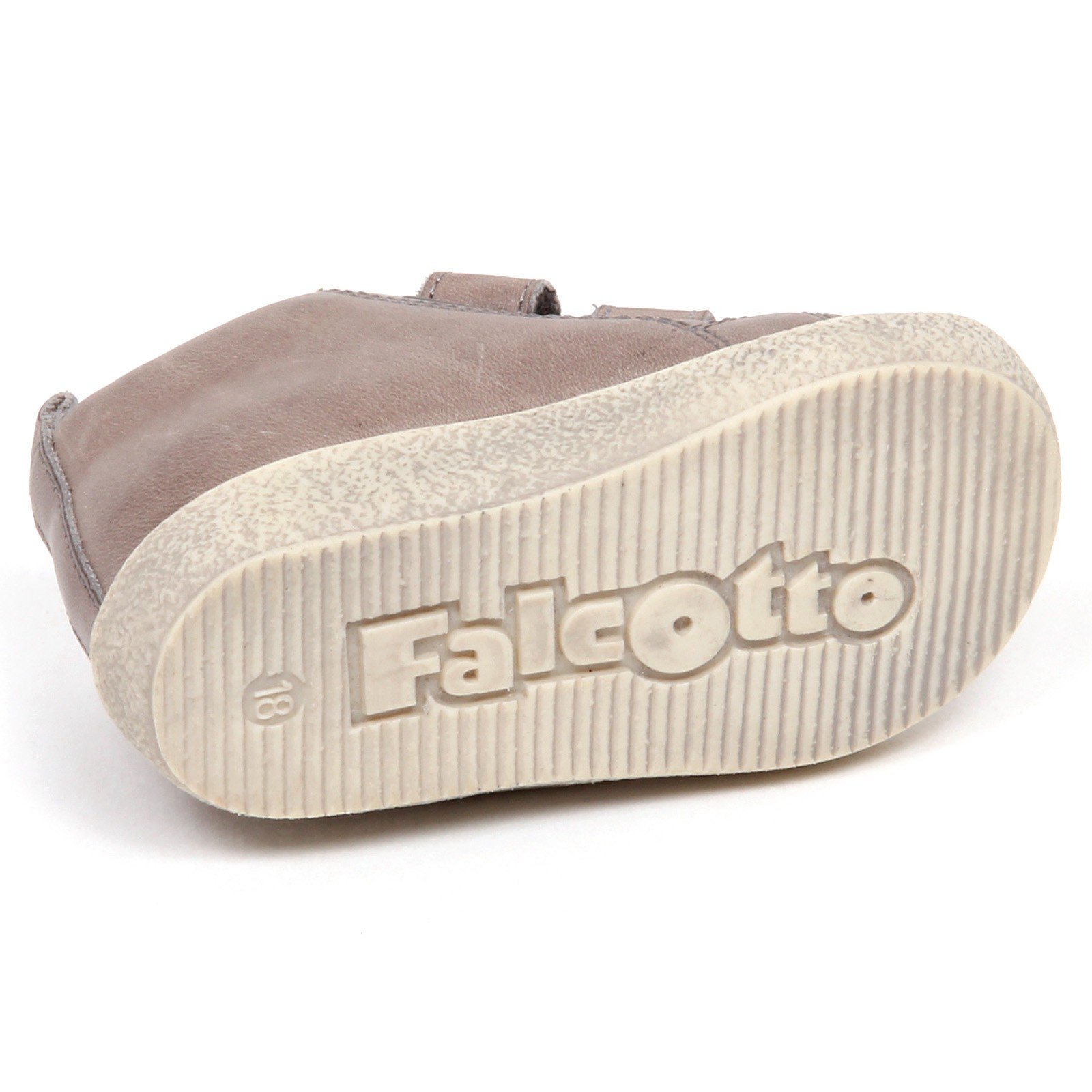 Falcotto Scarpe Primi Passi in Pelle con Patch