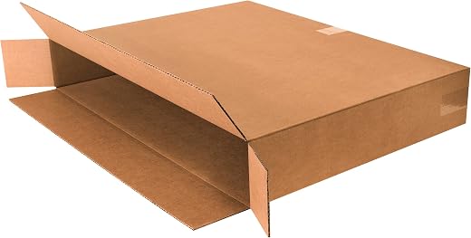 Tape Logic TL30524FOL Side Loading Boxes, 30" x 5" x 24", Kraft (Pack of 10)