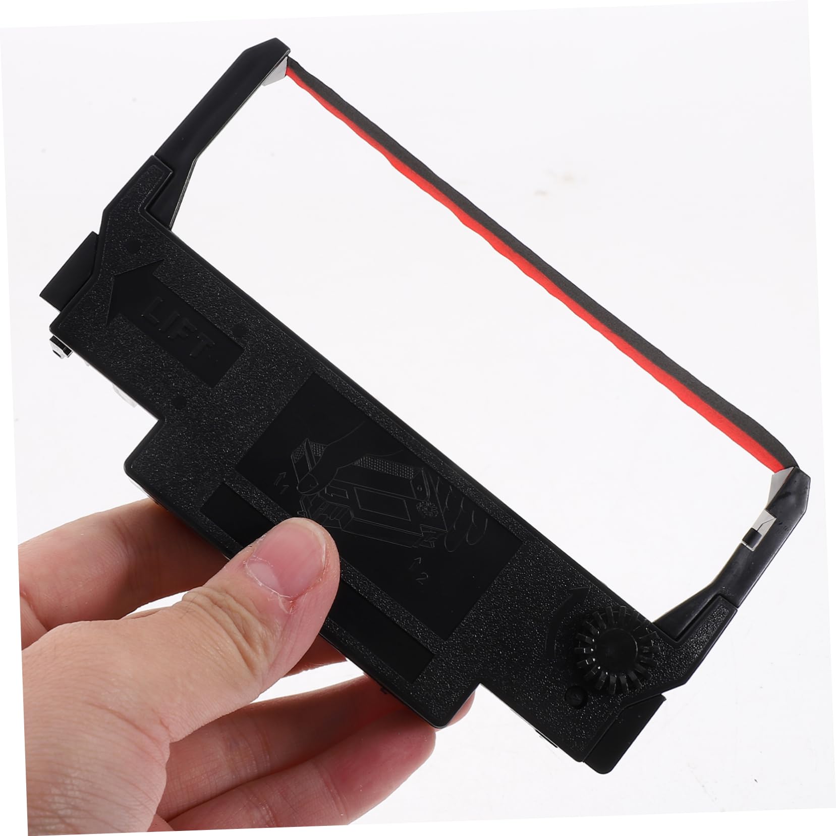 BUTIFULSIC 5pcs Clear Label Printer Machine Label Maker Tape Tapes Printer Accessories Label Tape Label Paper Holographic Vinyl Ribbon Case Star Ribbon Thermal Ribbon 3D Labels Plastic Black