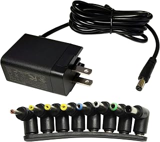 Kaito Denshi(海渡电子) AC适配器【PSE适用产品】转换8种套装 5V 2.5A 12W L型 转换插头 开关电源 DC 直流 RoHS