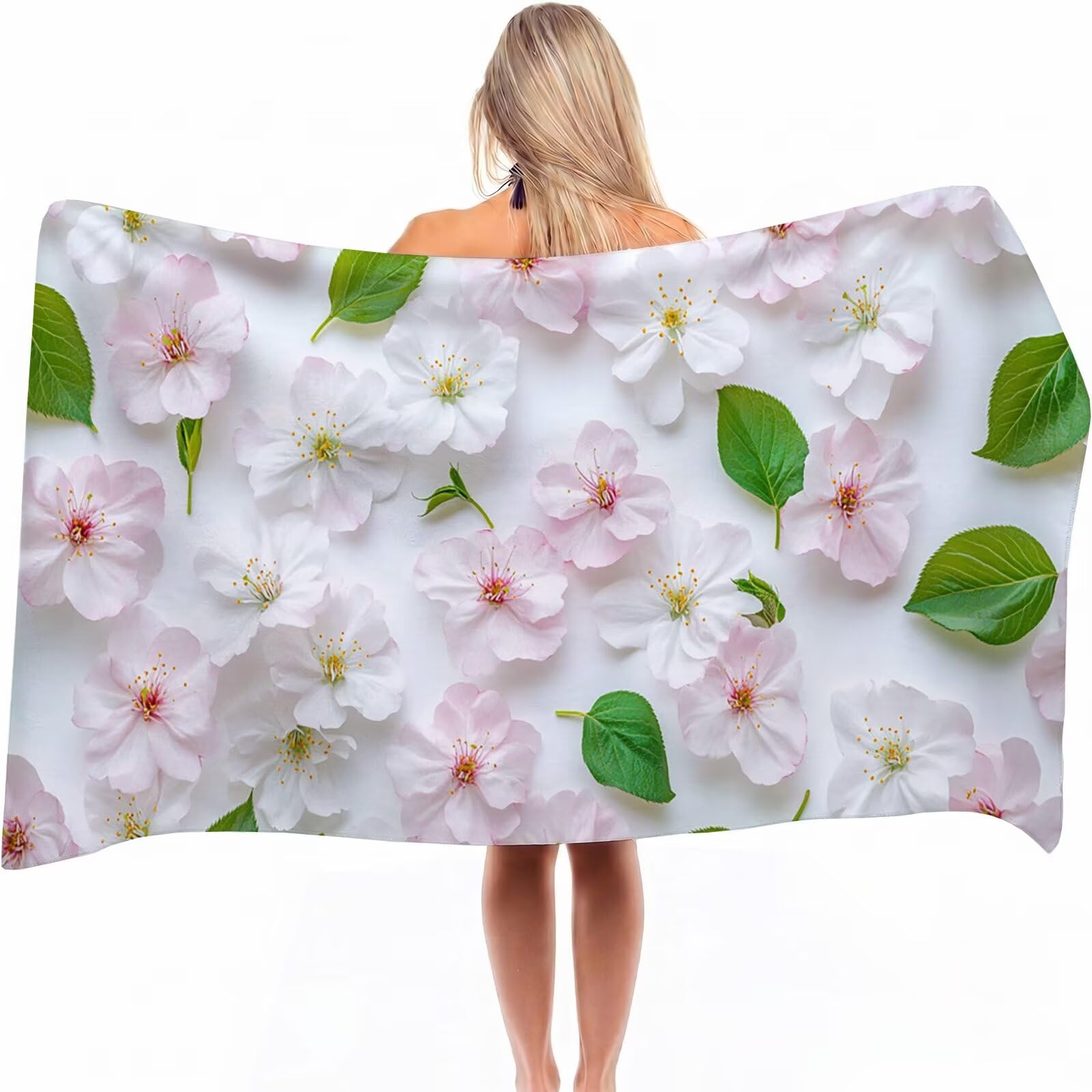 Serviette de plage microfibre 220x100 drap de bain grande taille léger séchage rapide