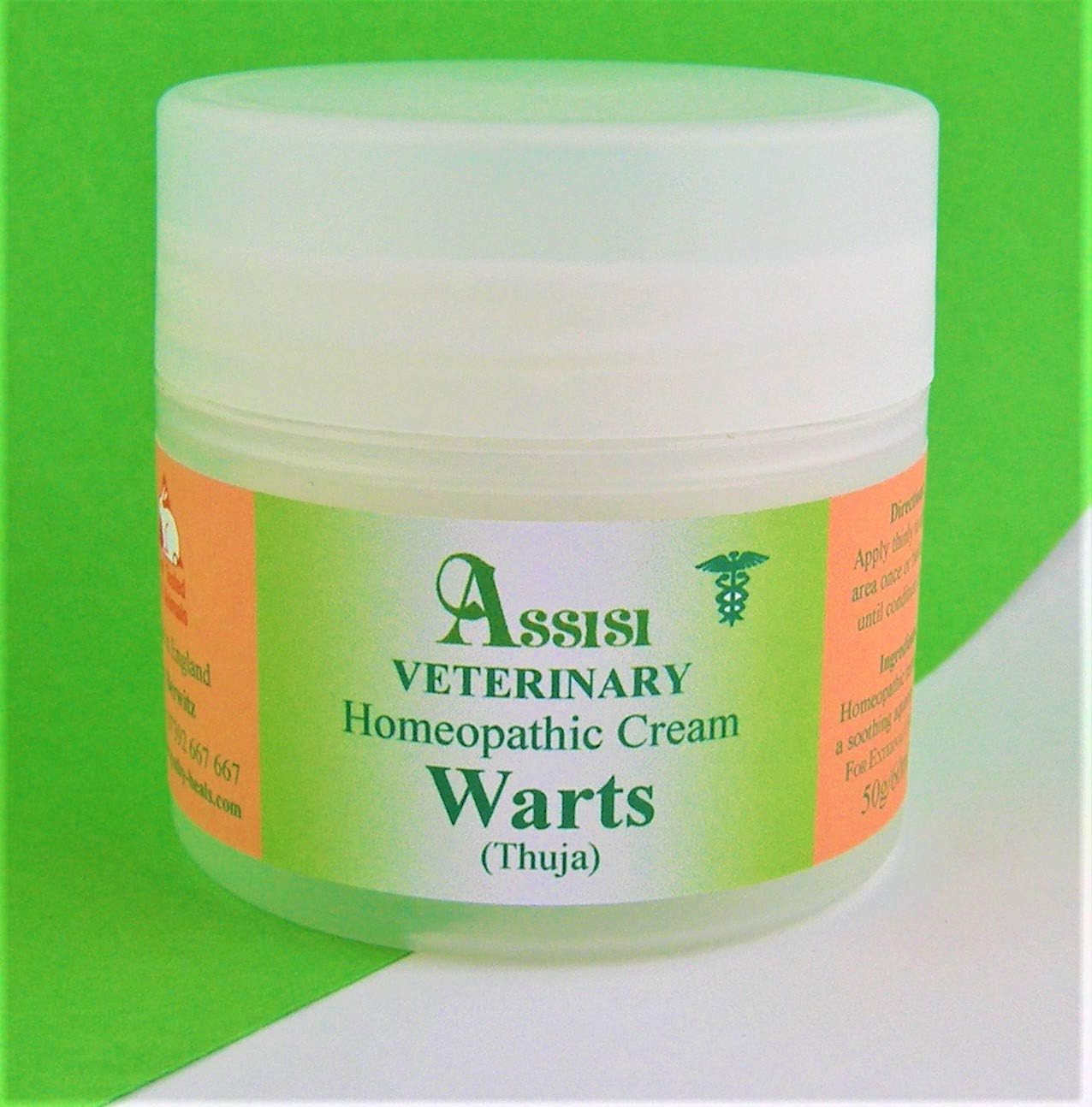 Assisi Homeopathic Thuja Cream in a 50g Deluxe Jar for Horses, Dogs and Small Animals BigaMart