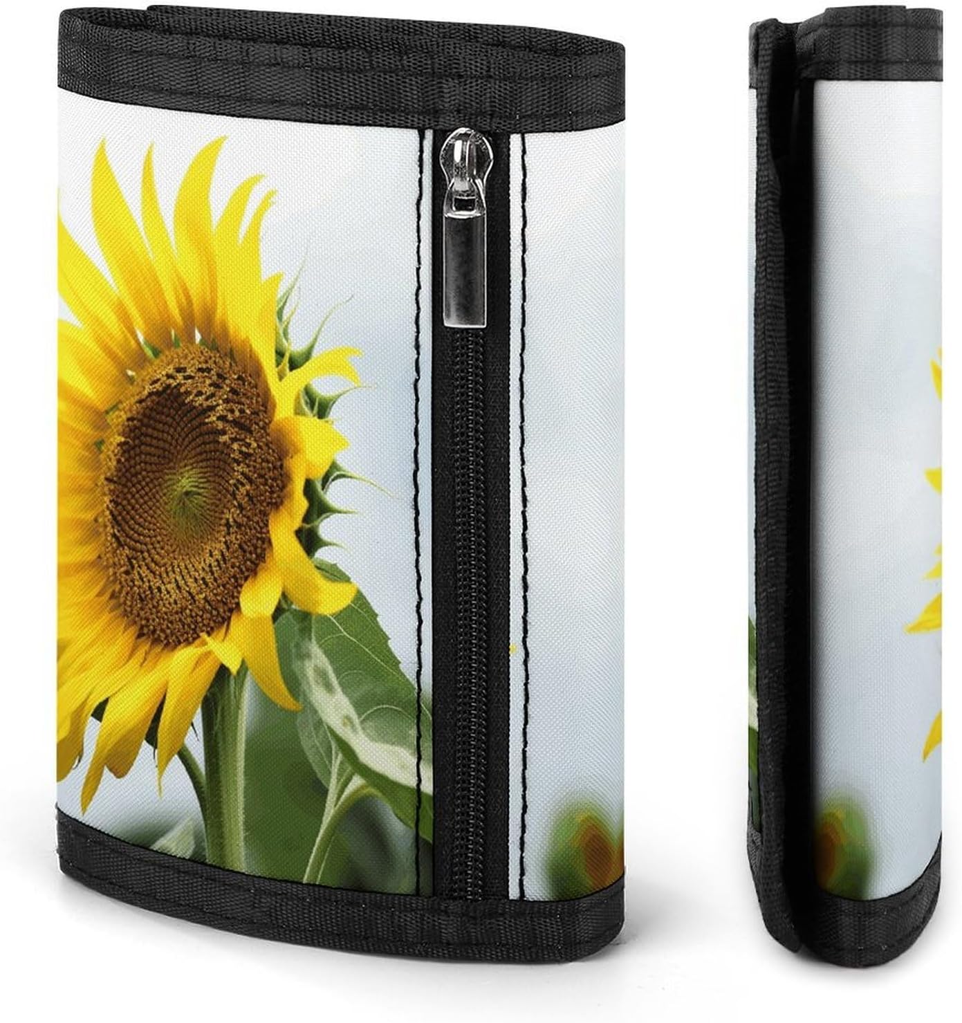 Stylish Trifold Wallet Slim Minimalist Front Pocket Cards Purse image 3