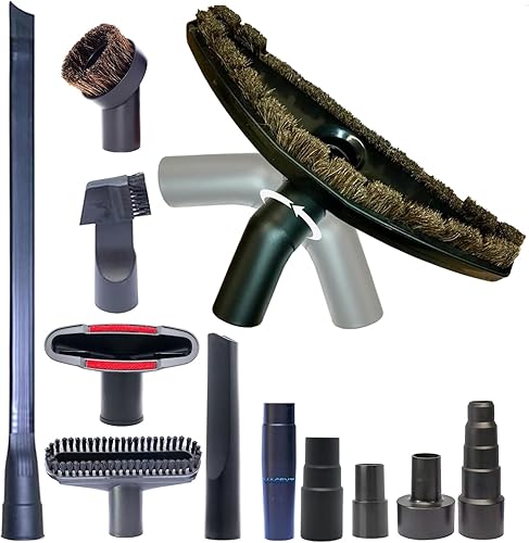 Miniatura 1 de Accesorios de cepillos de vacío con kit de adaptador de manguera universal compatible con Shark Rotator NV350 NV360 AZ3002 NV501 HV371, accesorios