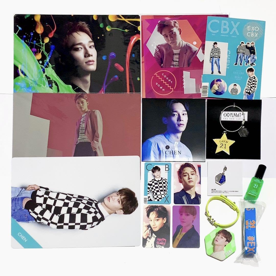 EXO チェン トレカ セット Amazon.co.jp: EXO チェン トレカ CD グッズ CBX 17点セット