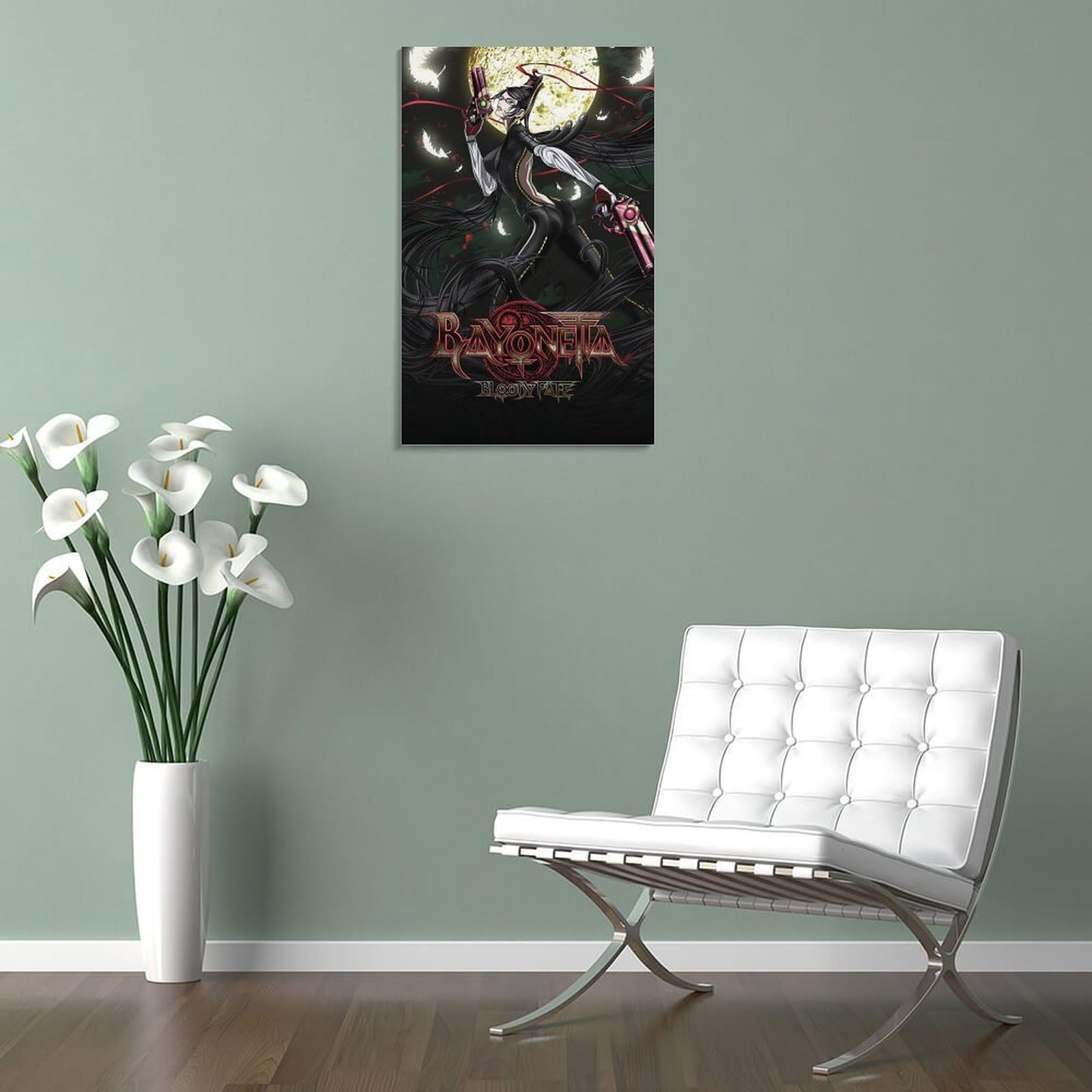 Amazon.com: Bayonetta Bloody Fate Anime Poster Canvas Prints