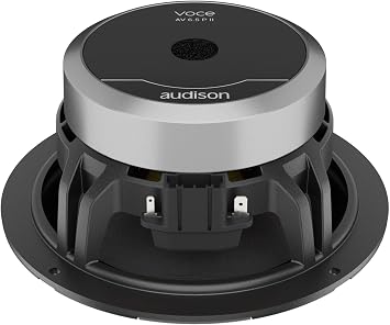 Audison AVK 6A P II 6.5 2-Way Kit: AV1.1 II Tweeters and AV 6.5P II Speakers