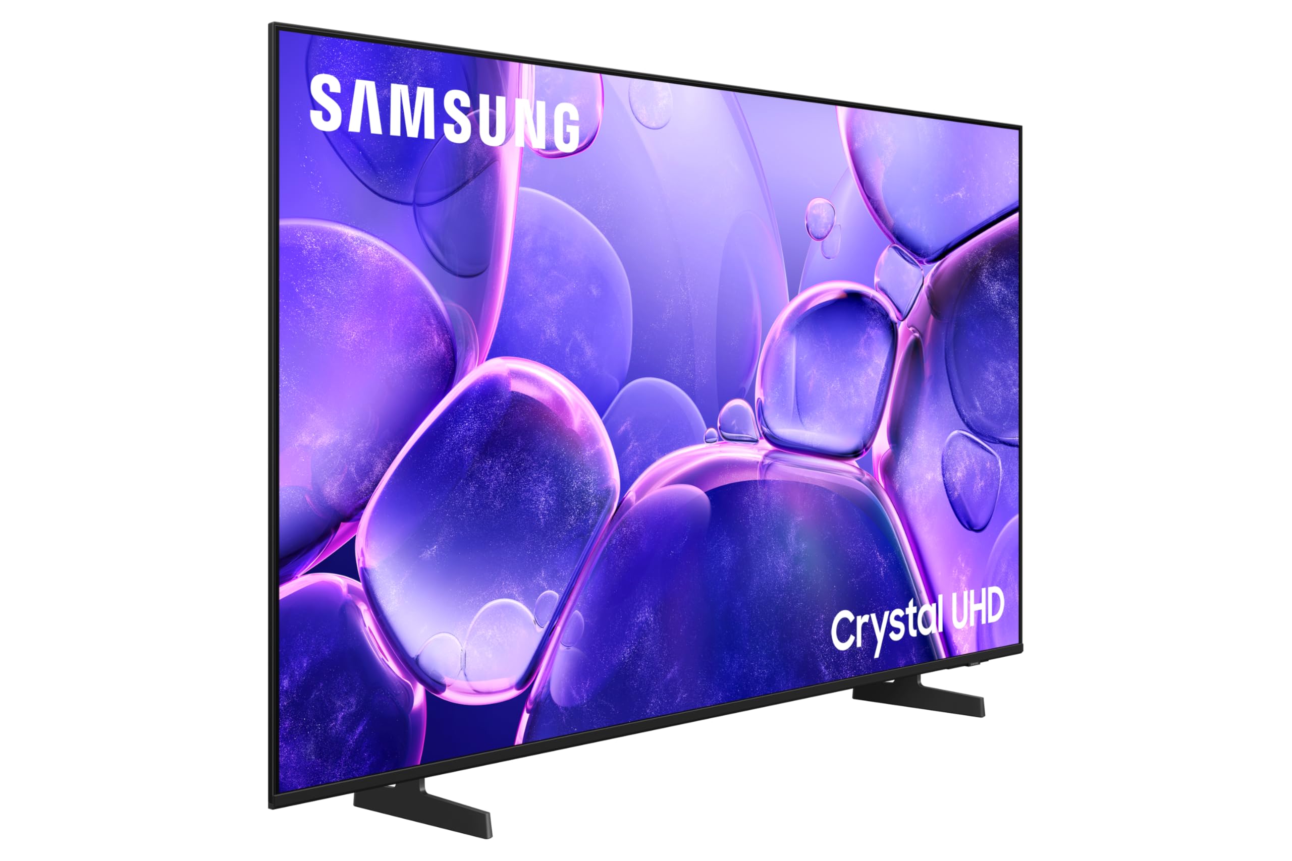 SAMSUNG 43-calowy telewizor Crystal UHD U8075F 4K Smart TV, niesamowite kolory z procesorem kryształowym 4K, słuchaj wszystkich głośników z Q-Symphony, dane chronione przez Knox Security i Gaming Hub