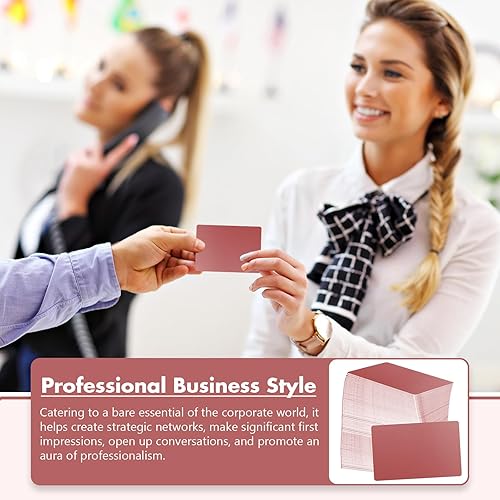 Miniatura 5 de Zonon Paquete de 200 placas de aluminio grabadas para grabador CNC, manualidades láser, tarjetas de visita de metal multiusos, hojas de grabado,