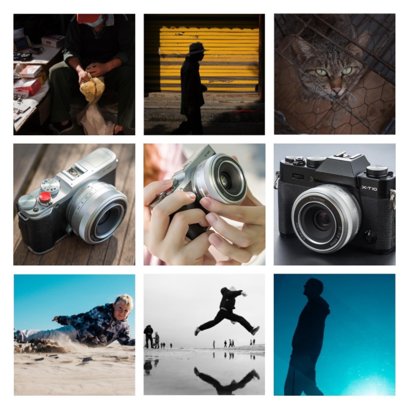 TTARTISAN Obiektyw AF 27 mm F2.8 XF Fuji X Mount srebrny