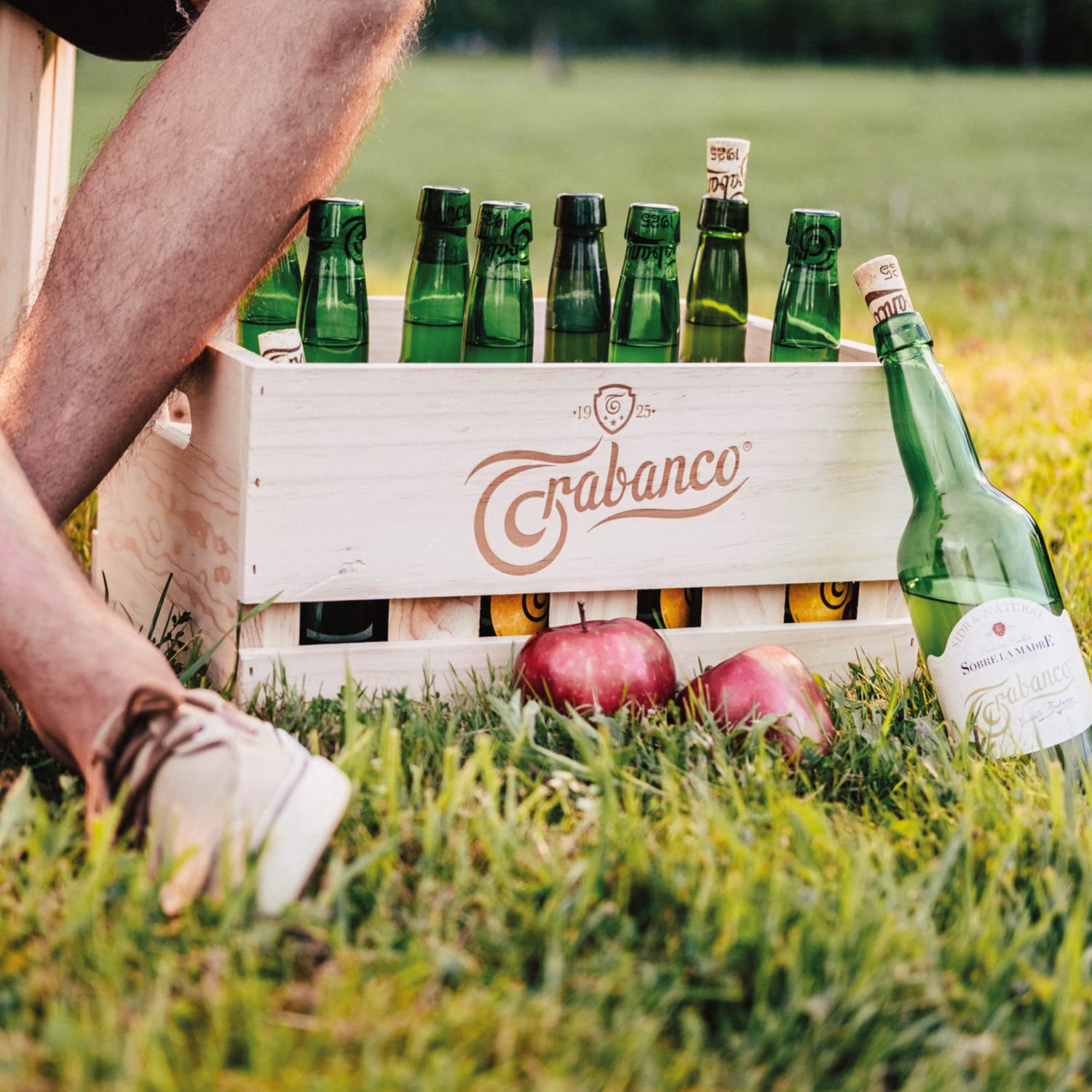Sidra Trabanco Sobre la Madre. Sidra Natural. Caja de 6 Botellas de 70 cl.