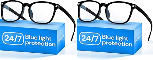 Miniatura 19 de Gaoye Lentes transparentes de luz azul transparente para computadora y juegos, lentes anti rayos UV, resistentes a los arañazos y ajuste cómodo