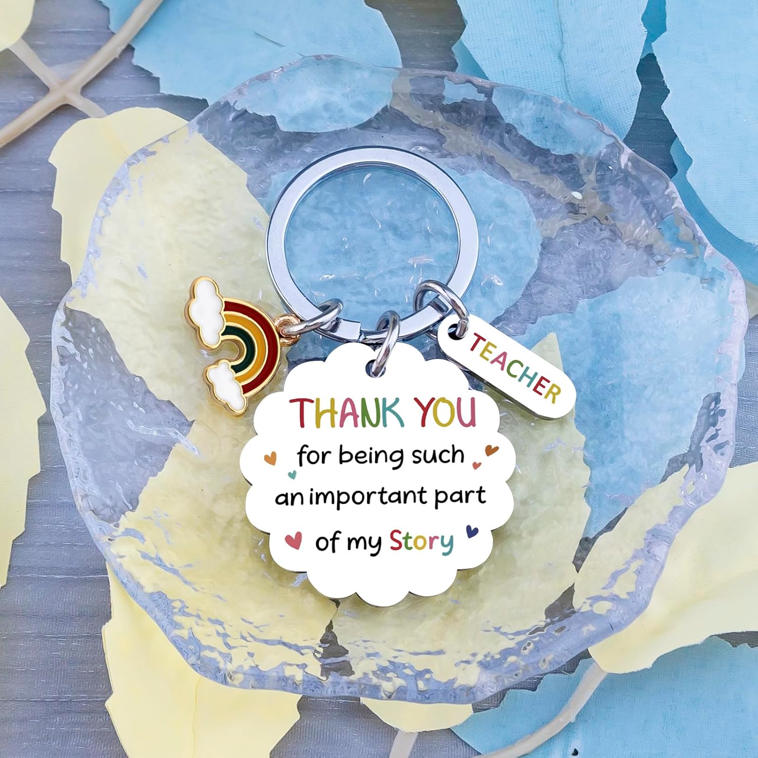 Teacher Keychain Teacher Accessories Teacher Appreciation Gifts for Women image 4