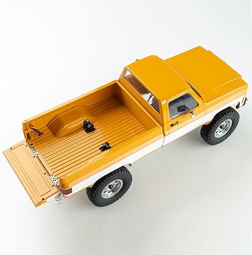 Miniatura 8 de BEEZRC FMS 118 RC Crawler FCX18 Chevy K10 RC Truck RTR RC Car Modelo oficial licenciado de auto 4.97 mph 4WD 900mAh Hobby RC Cars Auto a control