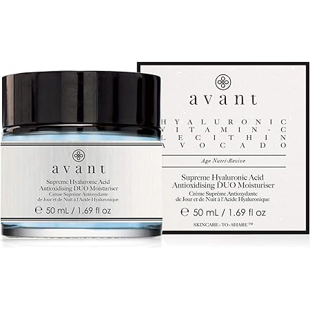 avant shea butter hyaluronic vitamin b3 seawater sweet almond