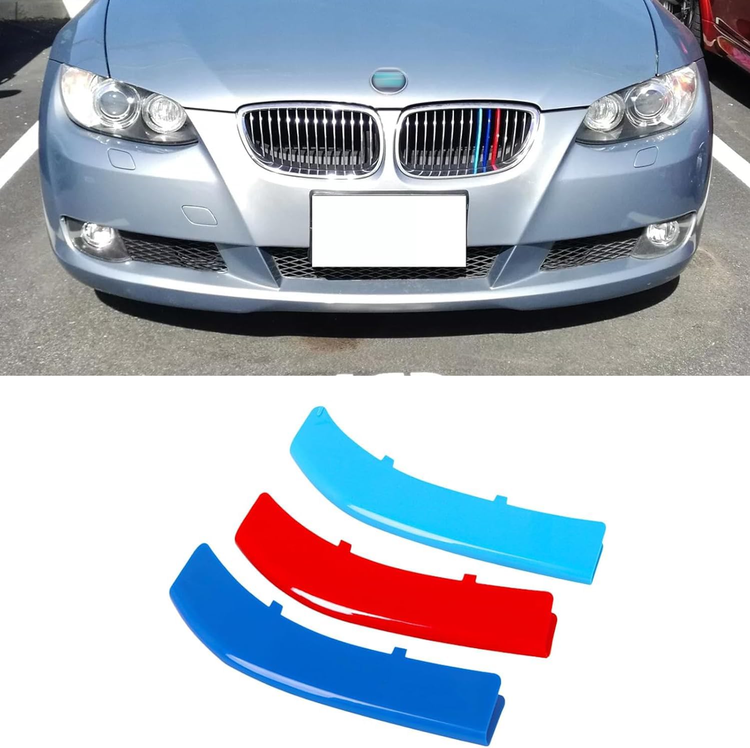 Automotive Grille Inserts for BMW 3 Series 2013-2018 F30 F35 320i 325i 330i 335i (Only Fit11-Beams) NOT Fit 8-Beam Standard Grille or 4 Series,Front Grill Accessories