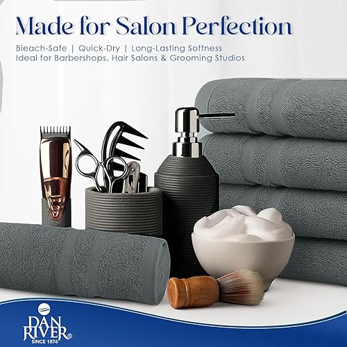 Miniatura 2 de Dan River - Juego de toallas de mano, 100% de algodón