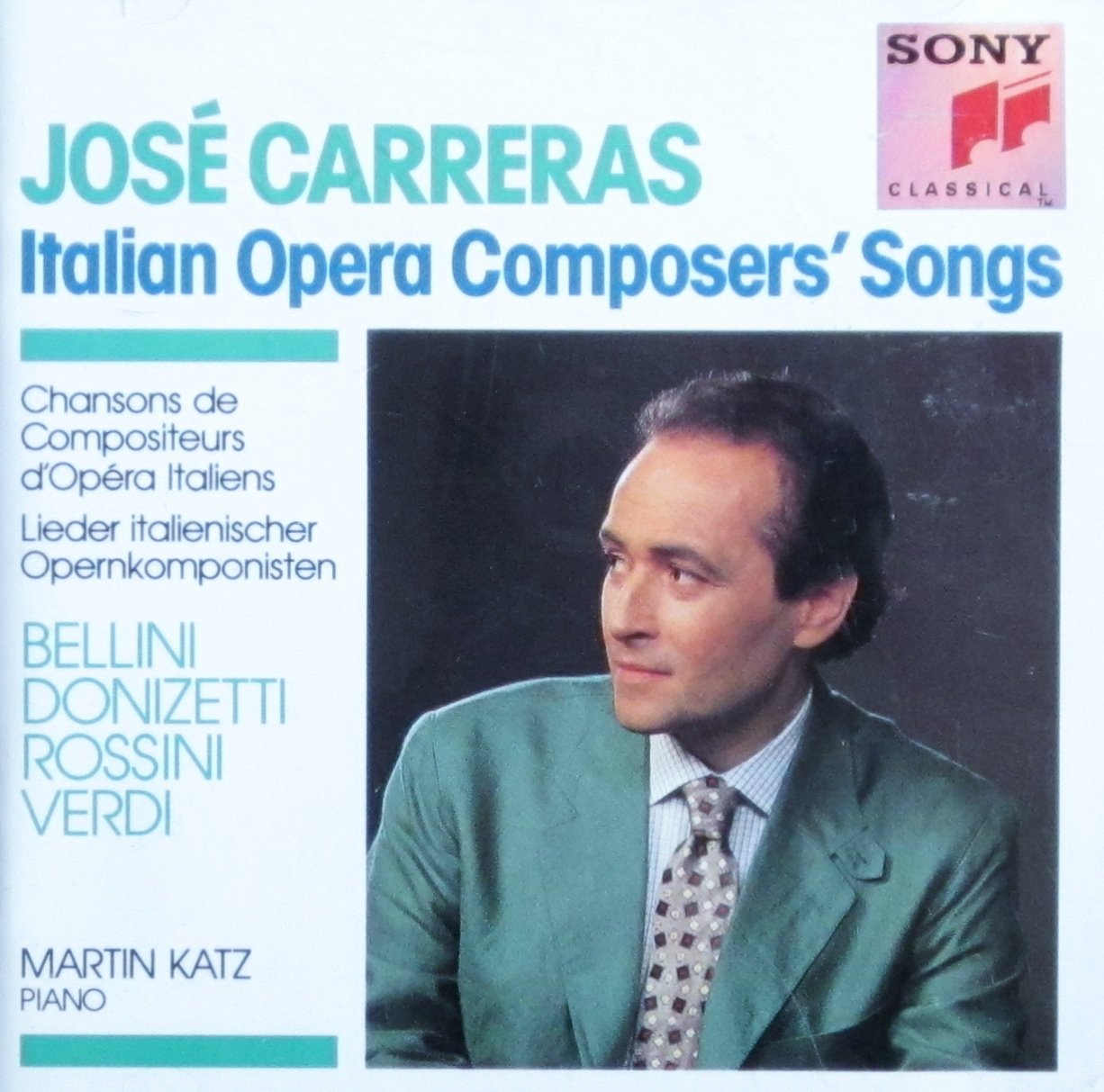 Italian Opera composers' songs [Audio CD]
