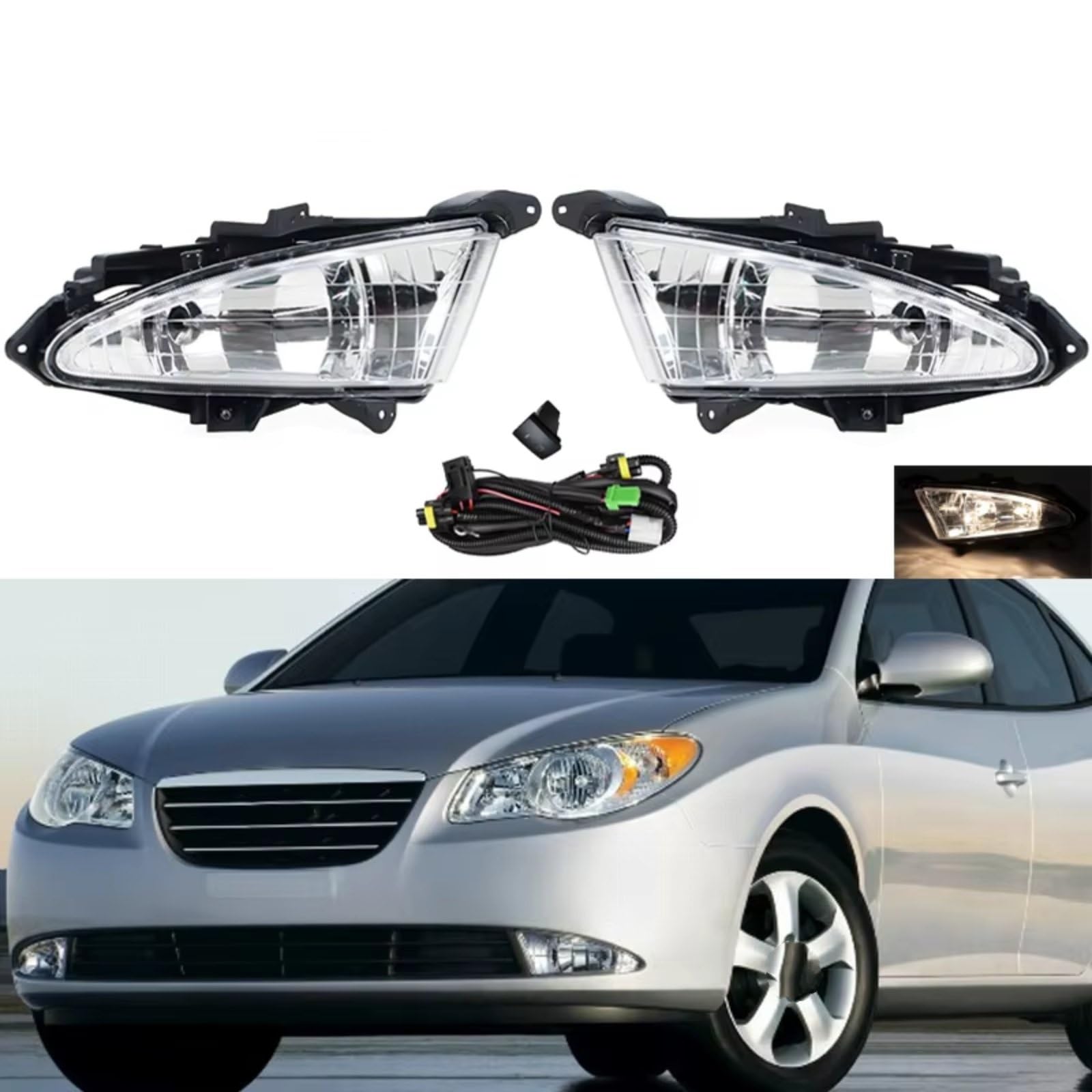 Per Hyundai Per Elantra 2007 2008 2009 2010 2011 Lampada Della Luce Del Faro DRL 922022H000 Fendinebbia guida