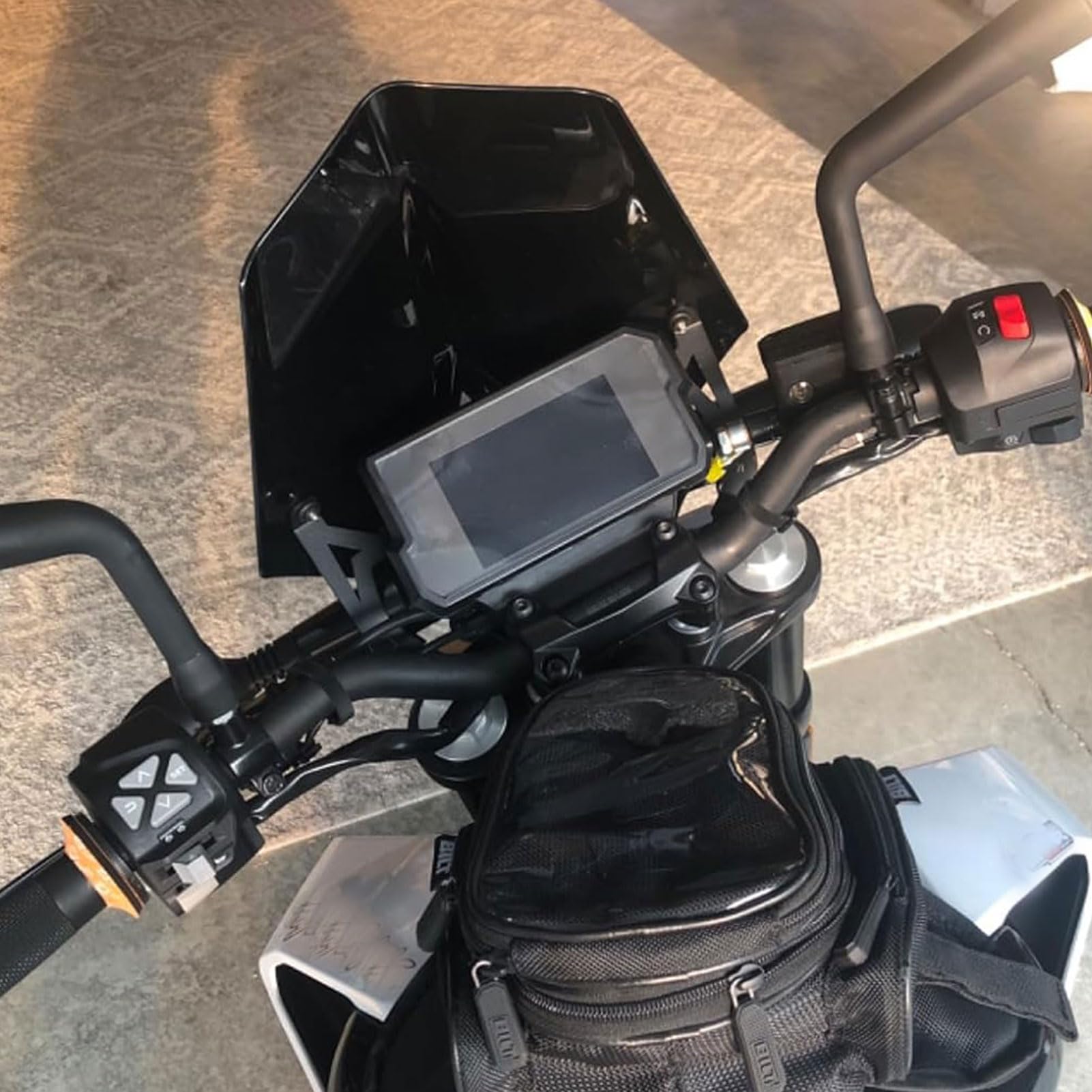 Amazon | Midimttop オートバイ ウィンドシールド 適用車種K&T&M Duke