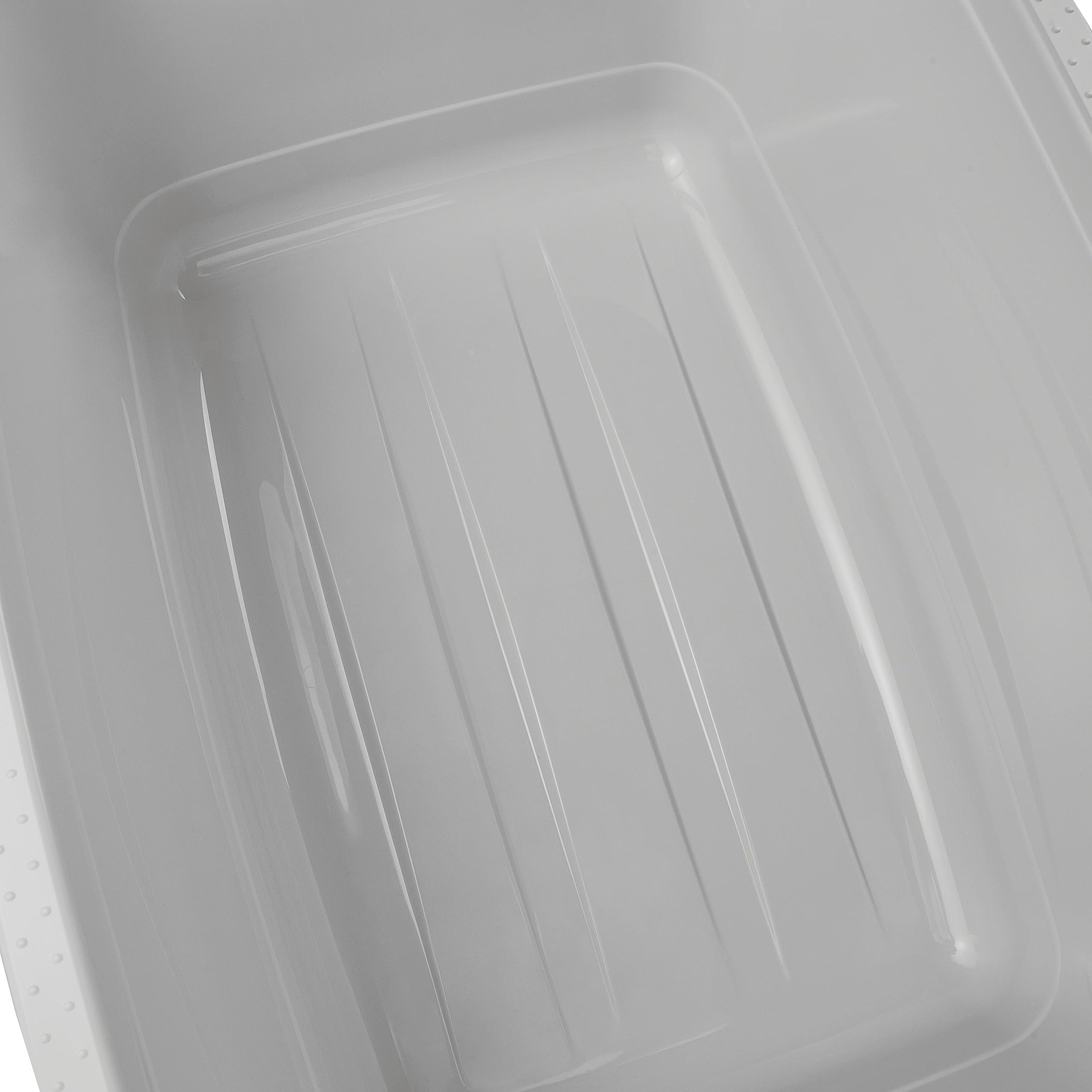 keeeper Wäschewanne, Stabiler Kunststoff, 32 l, Aenna, Nordic Grey