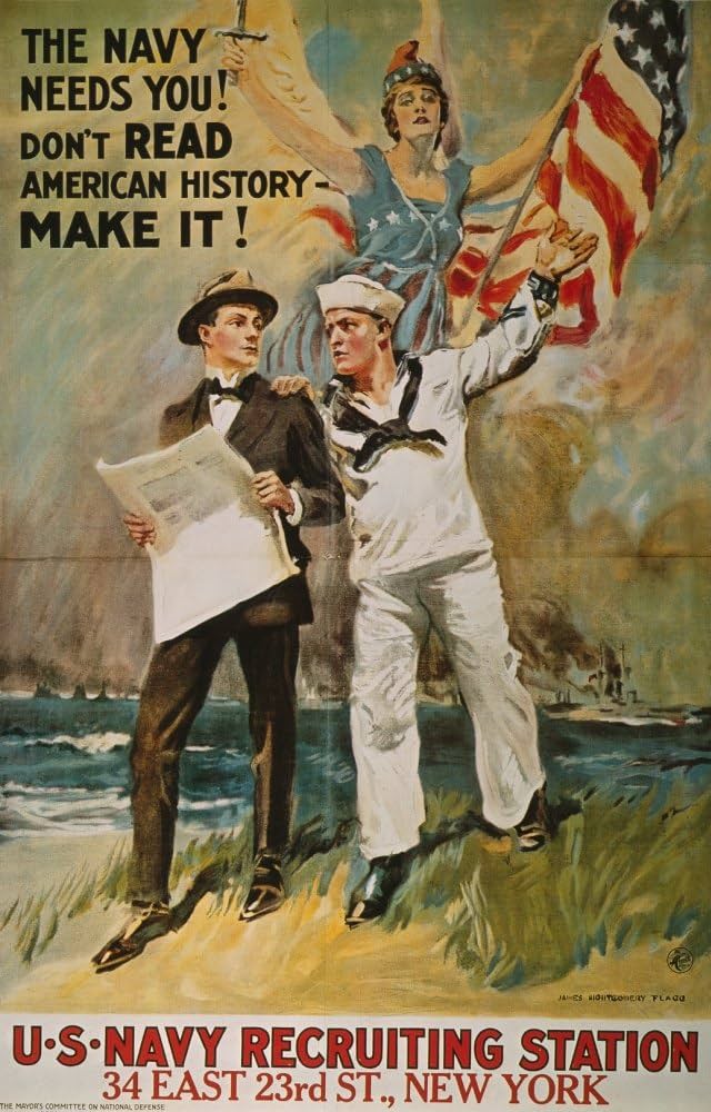 Amazon.co.jp: The Navy Needs You 1918 ナメリカン 第一次世界大戦