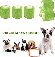 Vista 27 de Baisunt Paquete de 6 vendajes cohesivos de 1 pulgada, cinta autoadhesiva autoadhesiva autoadhesiva transpirable para muñeca, tobillo, deportes