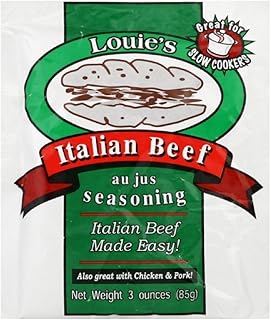 Louies Italian Beef Seasoning, 3-ounce (Pack of 6)
