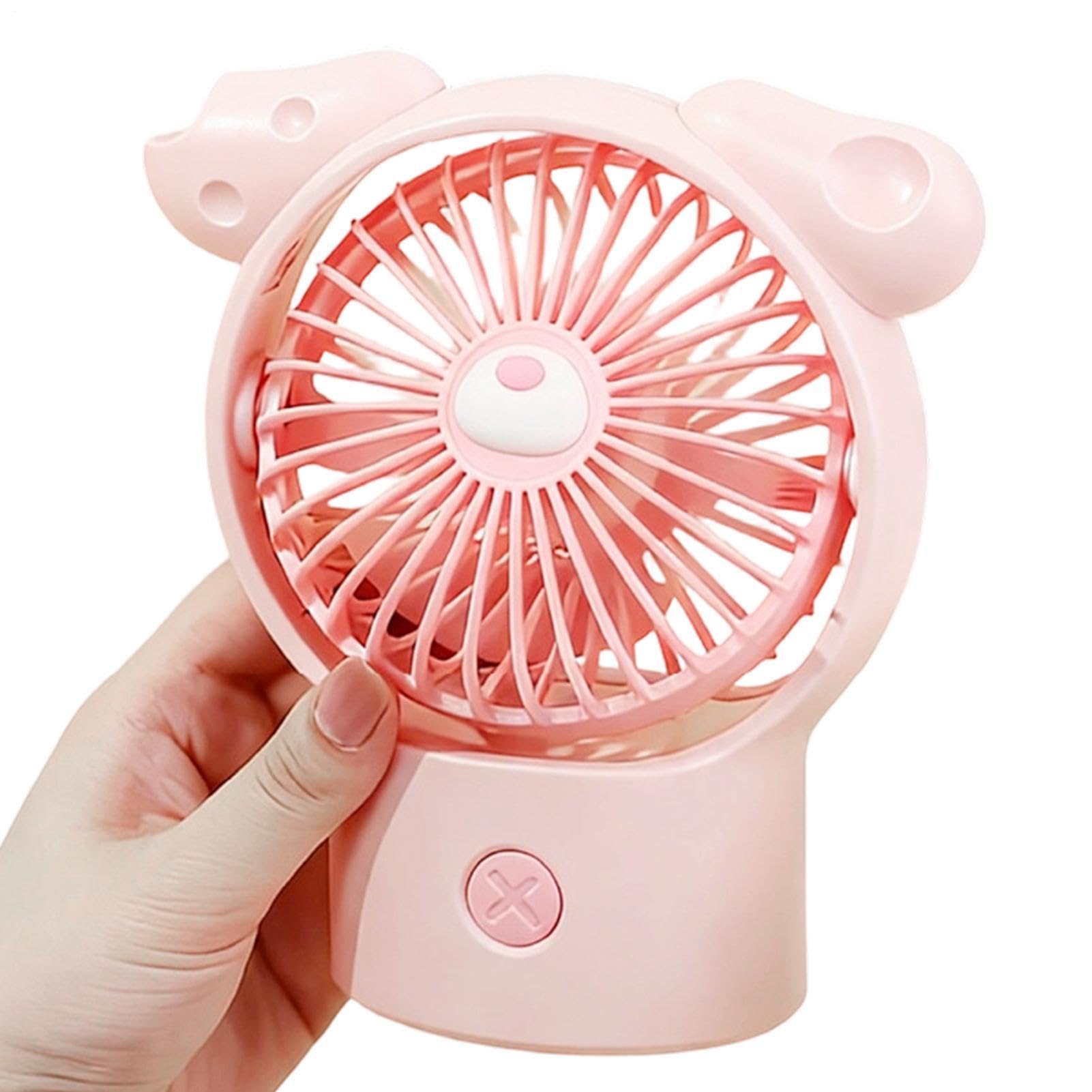 Mini ventilateur portable doux et inclinable pour votre confort quotidien et vos loisirs