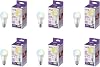 WiZ 100W Eq. 14.5W A21 Tunable White LED Smart Bulb - Pack of 6 - E26- Indoor - Connects to Your Existing Wi-Fi - Control with Voice or App  Activate with Motion - Matter Compatible