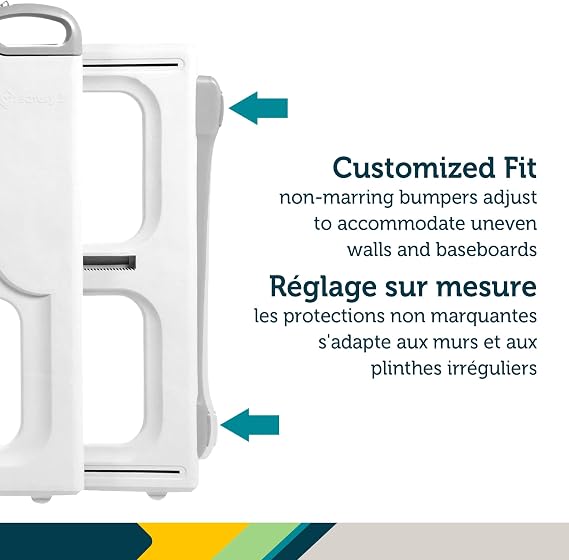 Safety Gate - White, 28 to 42