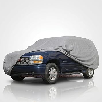 Car Cover Fits 2001 2002 2003 2004 2005 2006 2007 2008 2009 2010 GMC Yukon XL Diamond Series Silver