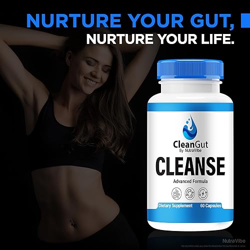 Miniatura 4 de Paquete de 2 cápsulas Clean Gut, píldoras oficiales de CleanGut para mujeres, fórmula totalmente natural para apoyar la salud intestinal y el