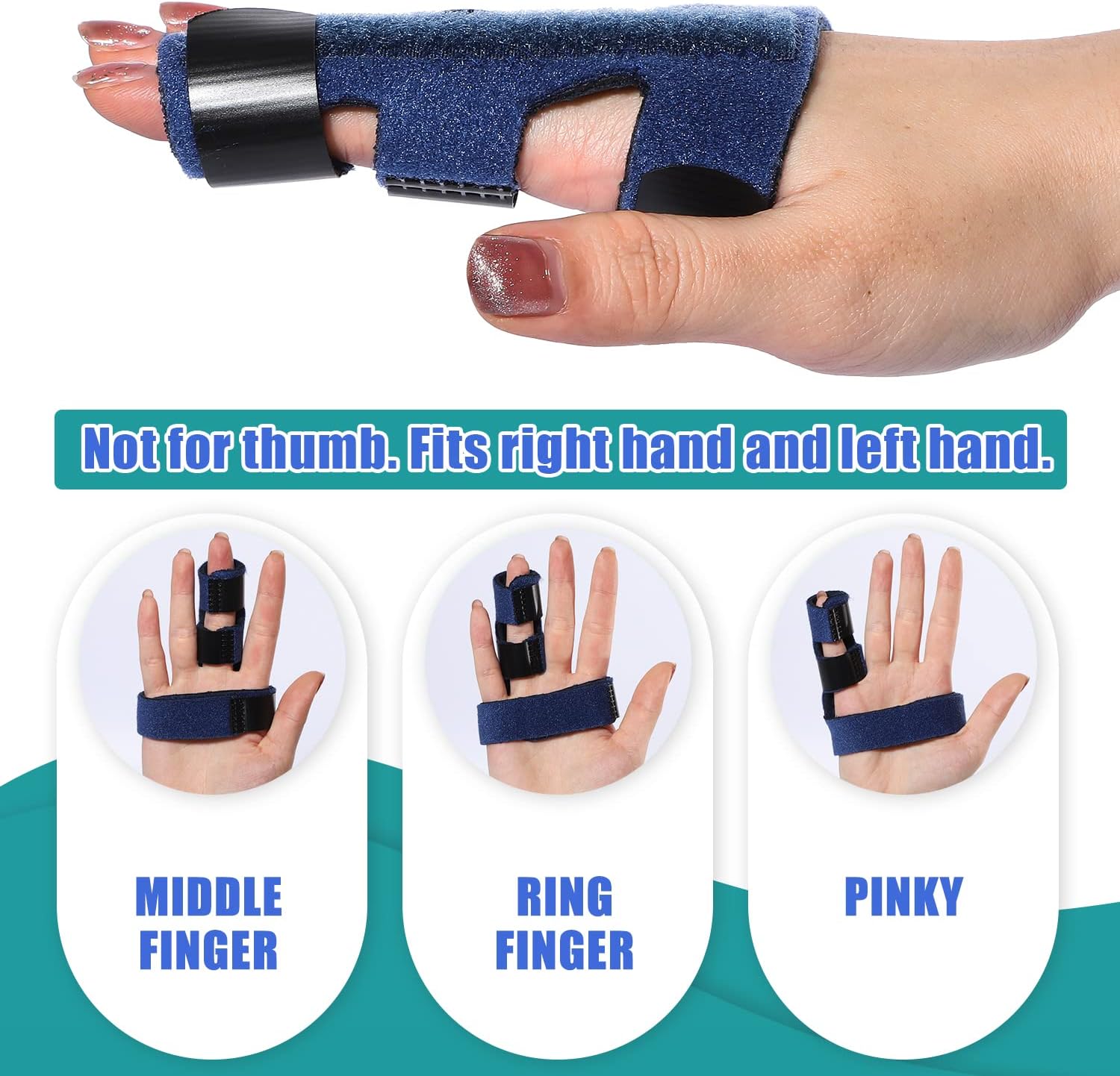 Trigger Finger Splint for Right and Left Hand, Jamaica Ubuy