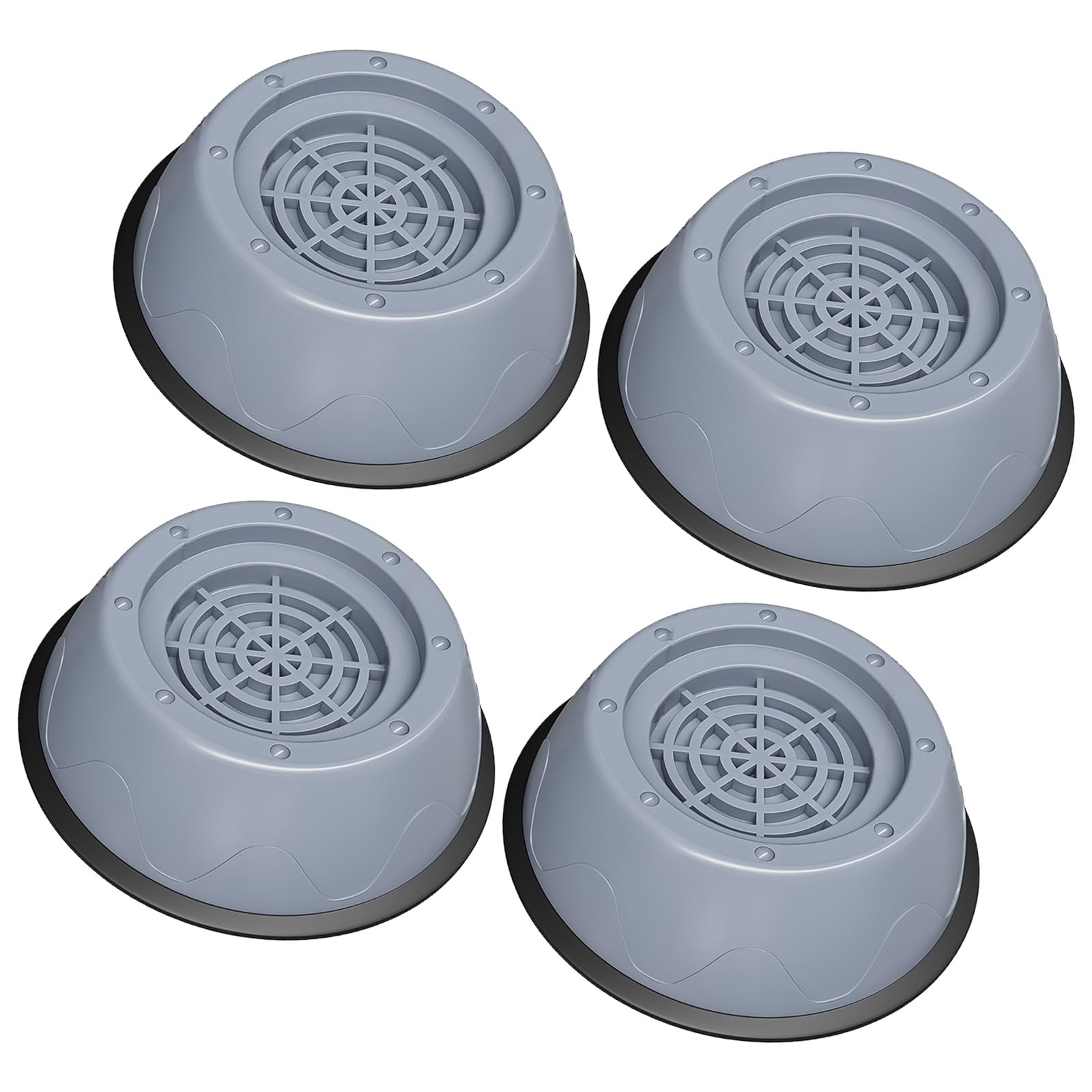 Nvoqilin A 4Pcs Washing Machine Feet Djustable Height Washing Machine Foot Pad Stops Washer Noise Moving Feet Stabilizer Pad