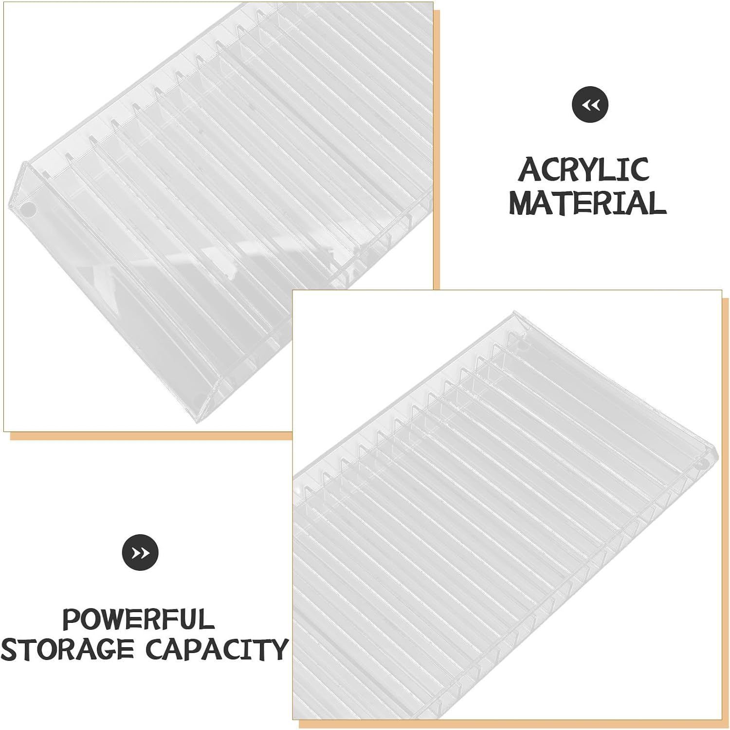 CD Dust for Protection Rack Acrylic Storage with Gaming Rooms