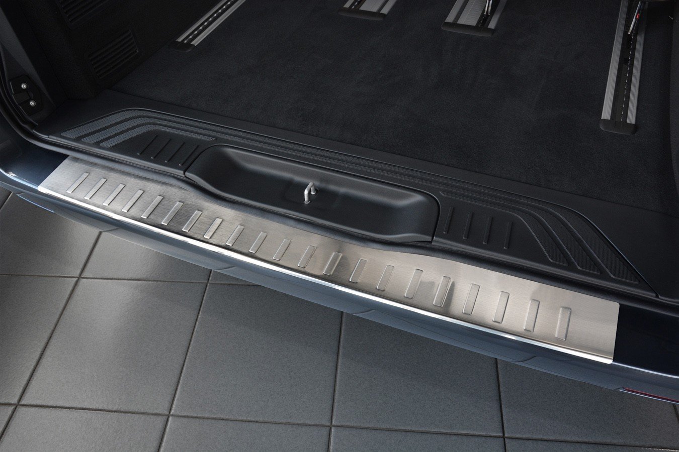 tuning-art EX111-L105 Ladekantenschutz und Einstiegsleisten passend für Mercedes V-Klasse Vito W447 2014-