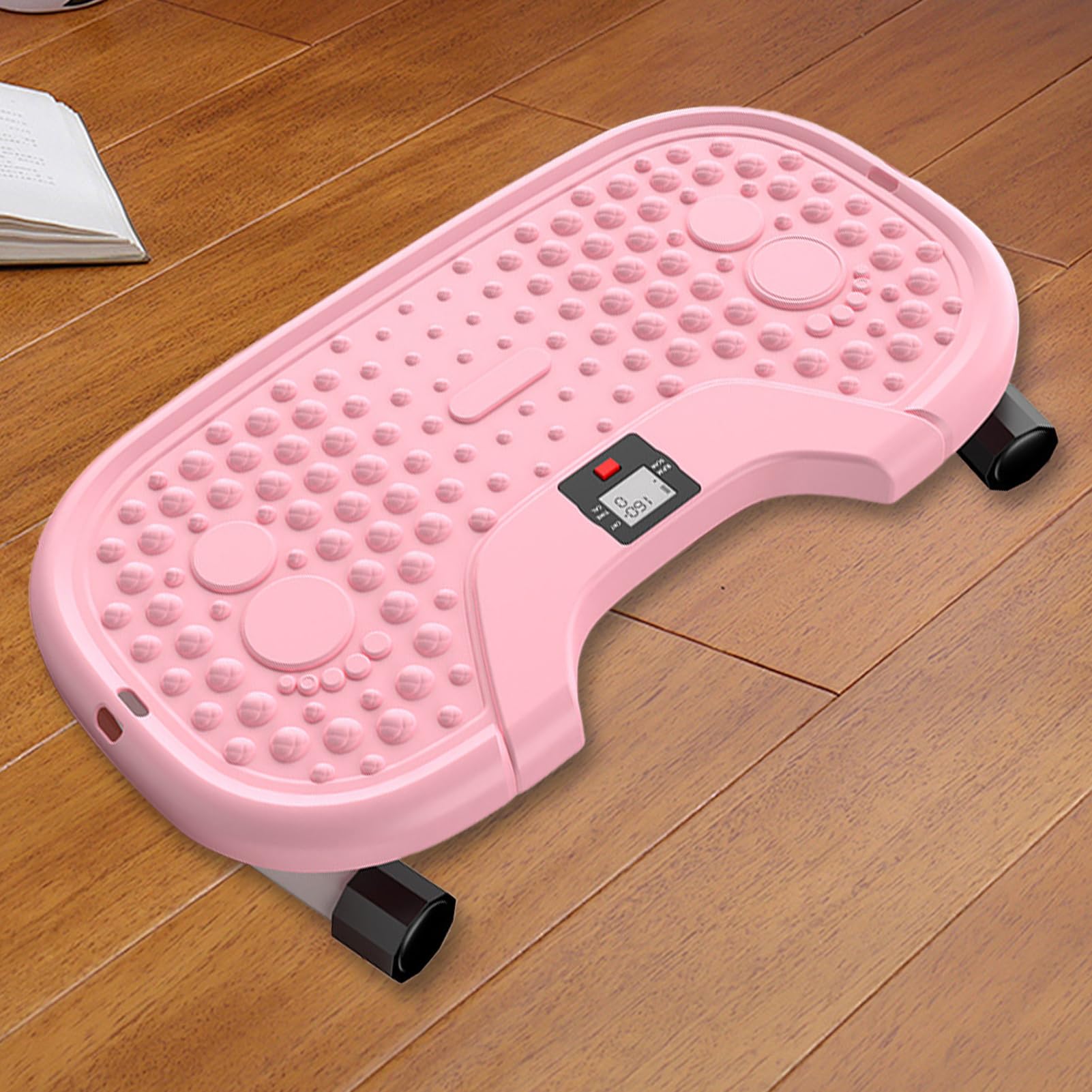 Stepper a scale per ufficio, per allenare le gambe, portatile, con schermo LCD, per uomini, donne e anziani, lavoro addominale e zone/inferiore, uso interno