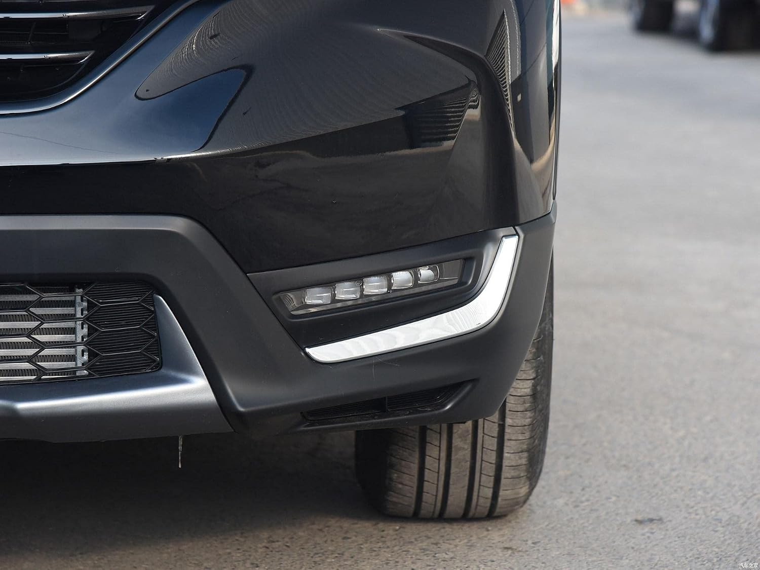 for Honda CRV CR-V 2019 2018 2017 Chrome ABS Front Fog Lamp Cover Trims, Sporty OEM Style Front Fog Lamp Molding Strip for CR-V