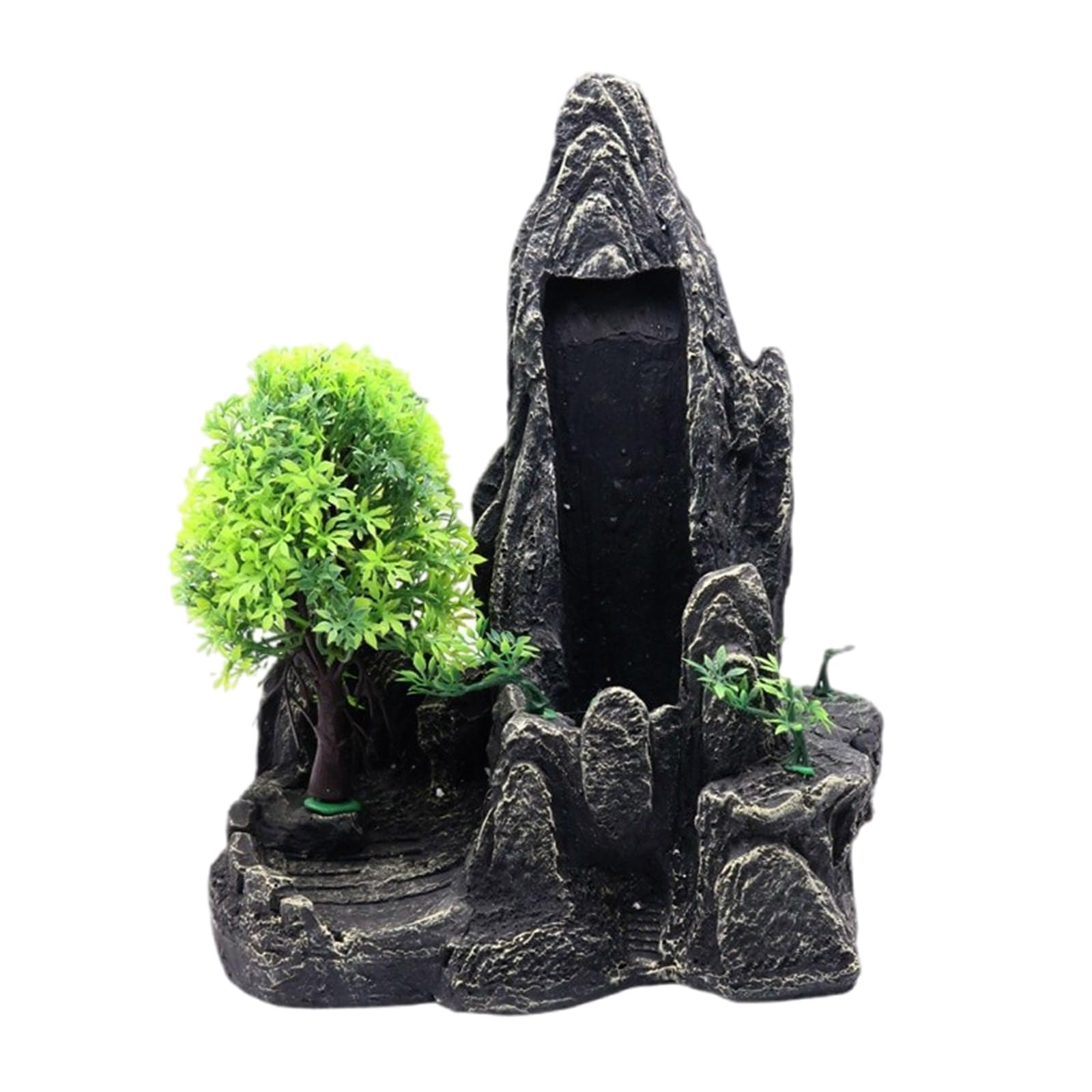 Krajobraz górski do akwarium, terrarium, krewetek, wodospadu, dużych drzew dekoracyjnych