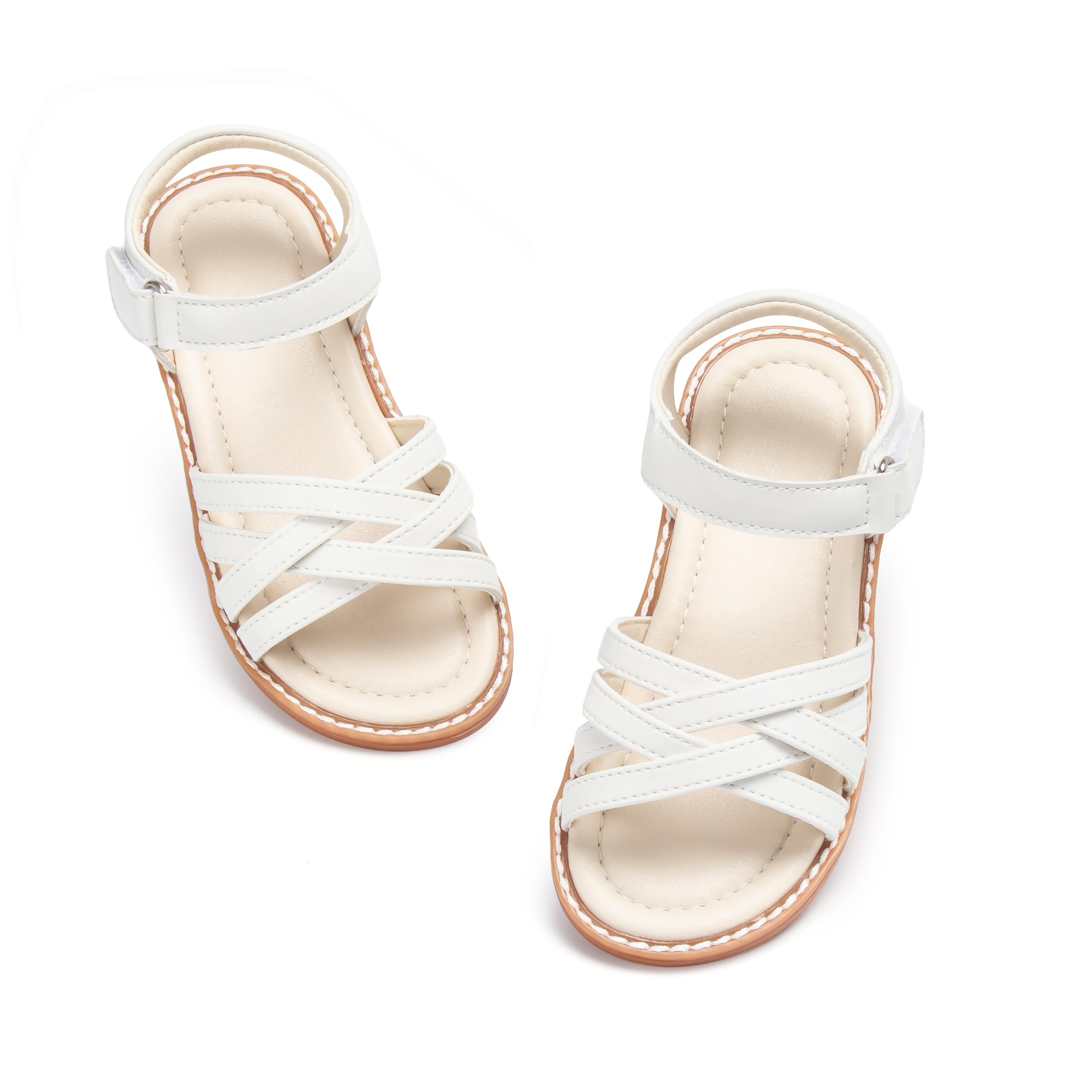 ESTINE Girls Sandal Dress Shoe for Toddler/Little Kid Party School Shoe