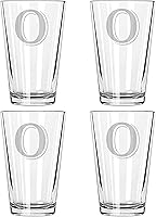 Vista 15 de Juego de 4 monogramas de copa de cerveza (M)