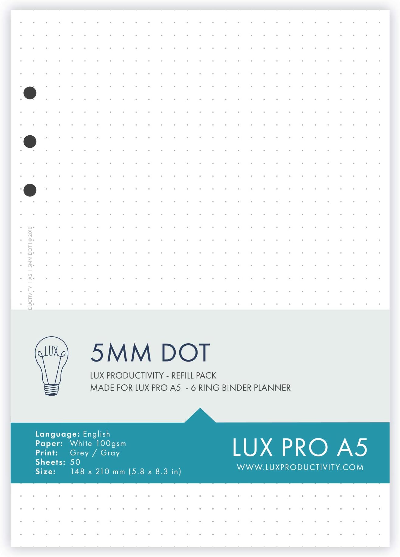 LUX PRO Refill Packs UK (LUX PRO - 5mm Dot)